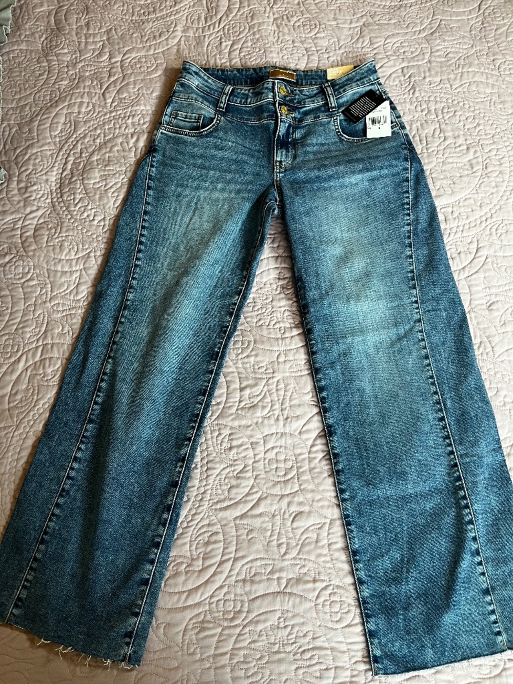 Kut from the Cloth Charlotte High Waist Wide Leg Jeans Size 6 NWT